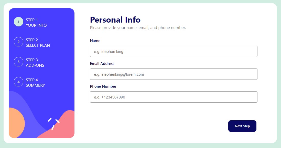 form app project